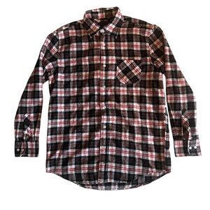 Active Mens, plaid flannel shirt, size large